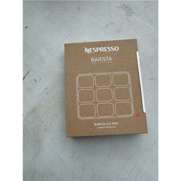 Nespresso barista Collection ice tray
