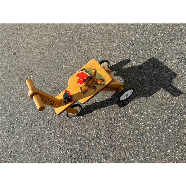 Wooden trike