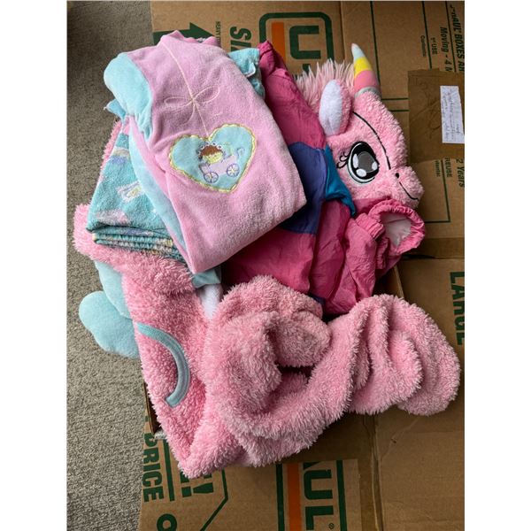 Unicorn onesie and other clothing
