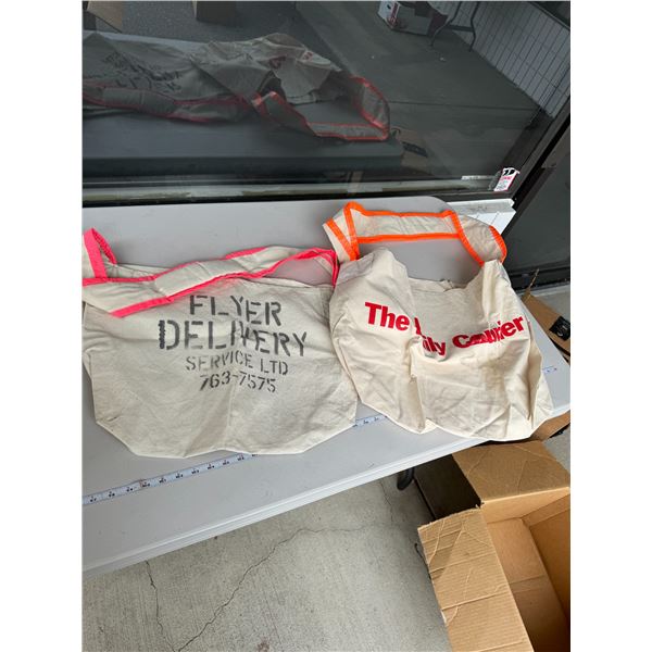 Newspaper delivery bags