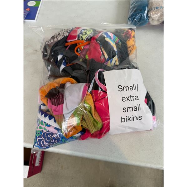 Small, extra small bikinis