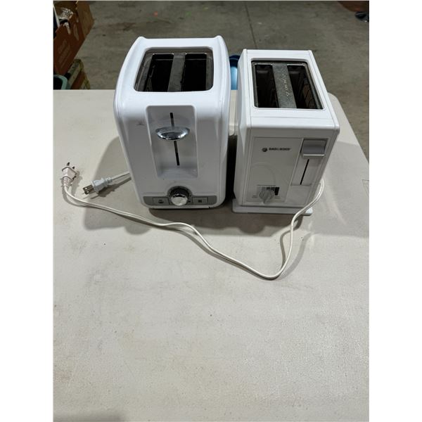 Sunbeam and Black & Decker toaster