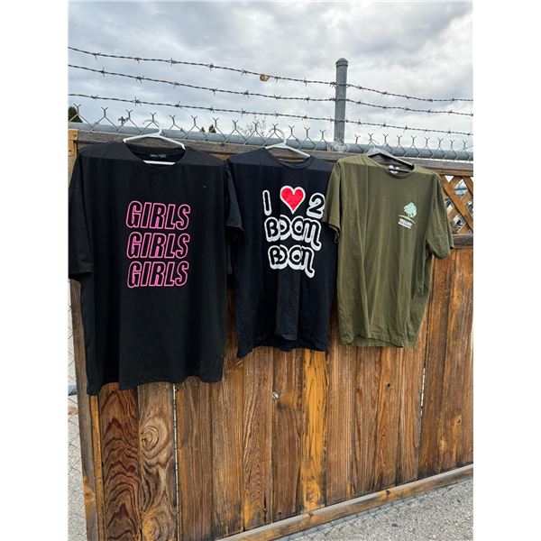 Large T-shirts