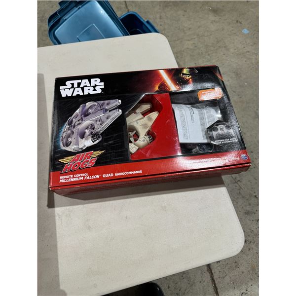 Star Wars air, hogs, remote control millennium falcon quad