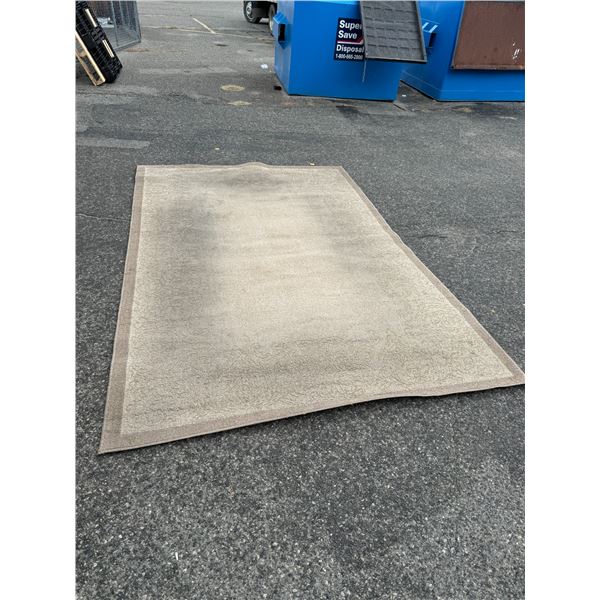 Area carpet 118 inches by 79"