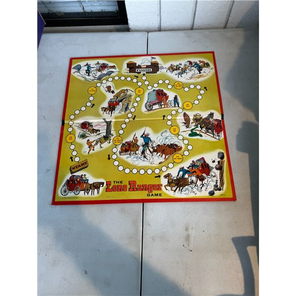 The Lone Ranger game board 1966