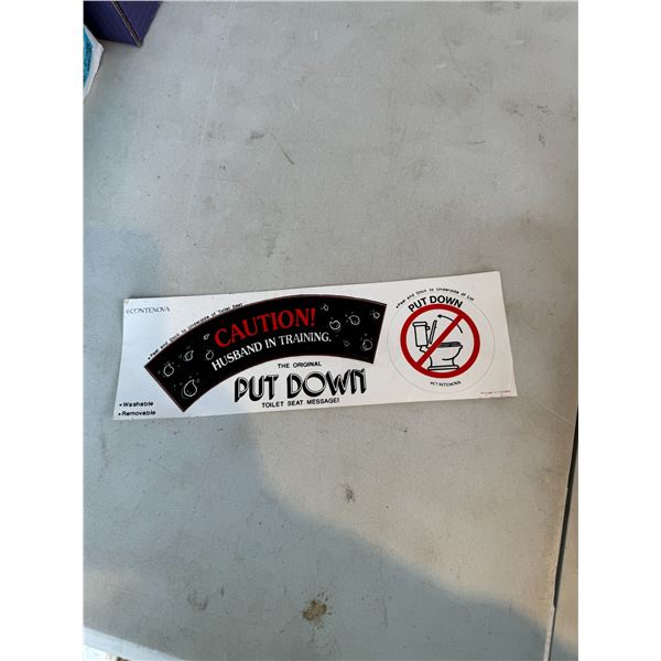 Husband in training sticker