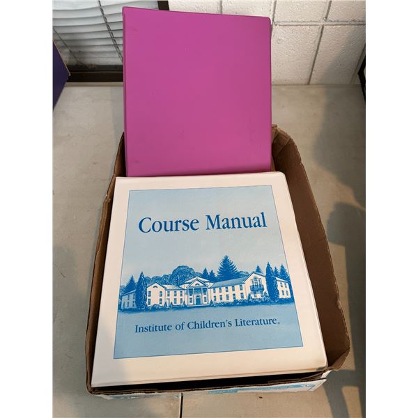 Course manual for Institute of children literature