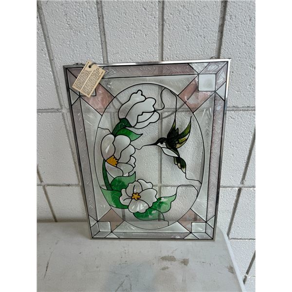 Bird window decor
