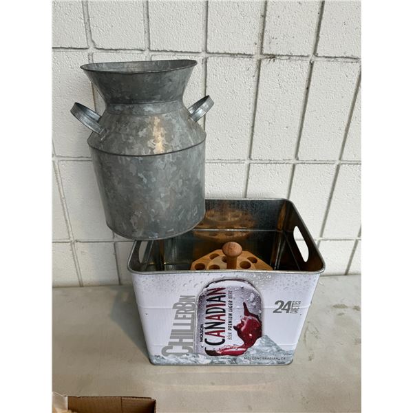 Molson Canadian Bin and other items