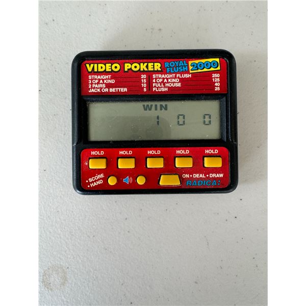 Video poker