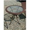 Image 3 : PATIO TABLE AND CHAIRS, ALL-WEATHER WICKER