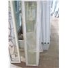 Image 1 : MARQUISE BRASS DOOR INSERT 8 X 48