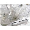 Image 1 : CABINET PULLS WHITE & CHROME , QUANTITY 25