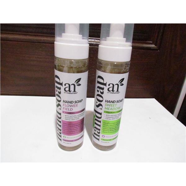 FOAMING HAND SOAP, 2 BOTTLES