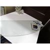 Image 1 : GLASS 8 MM TEMPERED SHELF, MADRID 36" WIDE, 8 TO 12" DEEP, WITH BRACKET