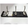 Image 1 : SN. COAT HOOKS ON ESPRESSO BOARD