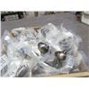 Image 1 : OVAL CABINET KNOB, 6102 APH, AGE PEWTER HIGHLIGHTED, CARTON OF 25