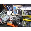 Image 1 : CRAFTSMAN TOOLBOX WITH ELECTRICAL TOOLS ECT.
