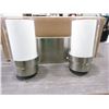 2 LIGHT VANITY WALL LIGHT, 772-702 BCH