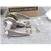 Image 1 : PRIVACY DOOR LEVER  ERIE SATIN NICKEL