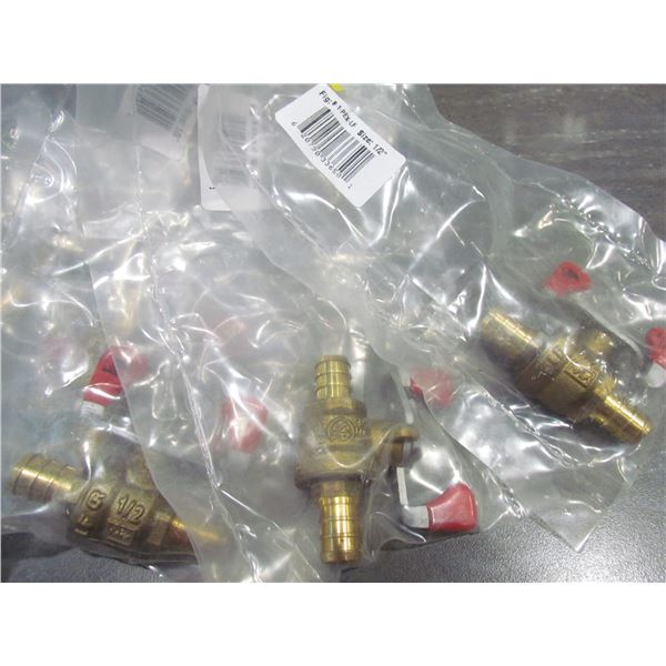 1/2" Ball Value Quantity 5