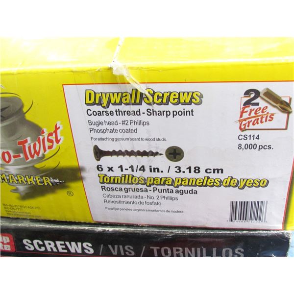1 1/4 Drywall Screws