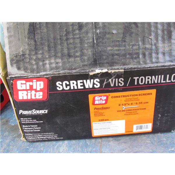 2 1/2 Construction Screws