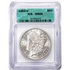 Image 1 : 1883-O $1 Morgan Silver Dollar Coin ICG MS65