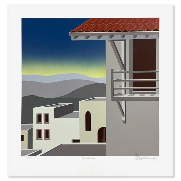William Schlesinger (1915-2011) "Terrascape" Limited Edition Serigraph on Paper