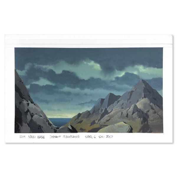 Marvel Comics "Marvel Production Art" Original Unknown on Paper