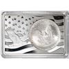 Image 2 : 2003 $1 American Silver Eagle Coin & 2oz Silver Bar Set
