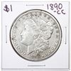 Image 1 : 1890-CC $1 Morgan Silver Dollar Coin