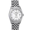 Image 2 : Rolex Men's Stainless Steel White Index Datejust Wristwatch