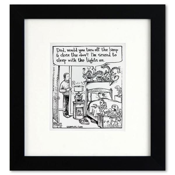 Bizarro "Lights On" Original Pen And Ink on Paper