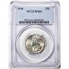 Image 1 : 1944 Washington Quarter Coin PCGS MS66