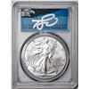 Image 1 : 2023 $1 American Silver Eagle Coin PCGS MS70 First Day of Issue Cleveland Signature