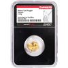 Image 1 : 2.35 Gram Sanoyta Mexico Gold Nugget NGC Vaultbox Unvaulted