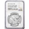 Image 1 : 2021 Cook Islands $2 Proof American Double Silver Eagle Coin NGC PF70 Ultra Cameo