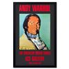 Image 1 : Andy Warhol (1928-1987) "The American Indian Series (Black)" Print Poster on Paper