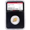 Image 1 : 1.97 Gram Alaska Gold Nugget NGC Vaultbox Unvaulted