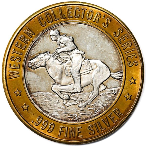 .999 Fine Silver Sam's Town Casino Tunica, MS $10 Limited Edition Gaming Token