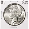 Image 1 : 1935 $1 Peace Silver Dollar Coin