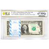 Image 1 : Pack of 2017A $1 Federal Reserve STAR Notes NY Fr.3005-B* PCGS Superb Gem UNC 67PPQ