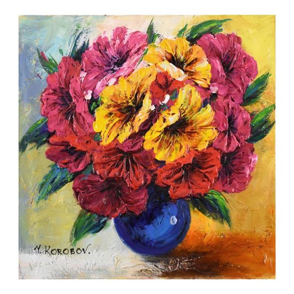 Yana Korobov "Trueness of Feelings" Original Acrylic on Canvas