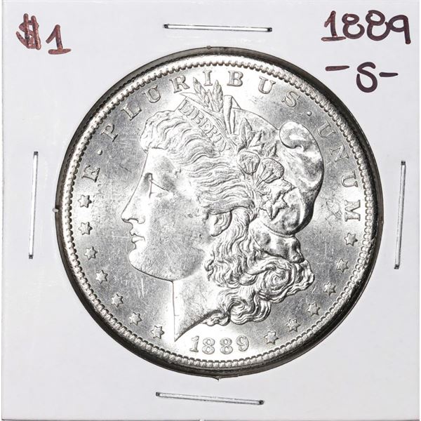 1889-S $1 Morgan Silver Dollar Coin