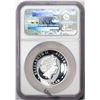 Image 2 : 2010 Australia $1 Proof Kangaroo High Relief Silver Coin NGC PF70 Ultra Cameo Cracked