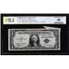 Image 1 : 1935A $1 Silver Certificate Note Cutting Error w/Tab Fr.1608 PCGS Extremely Fine 40