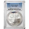 Image 1 : 2009 $1 American Silver Eagle Coin PCGS MS69 Great Toning