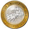 Image 1 : .999 Silver City Casino Las Vegas, Nevada $10 Limited Edition Gaming Token